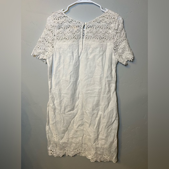 Sundance Imperial Eyelet Dress - Petite Medium - Picture 3 of 5